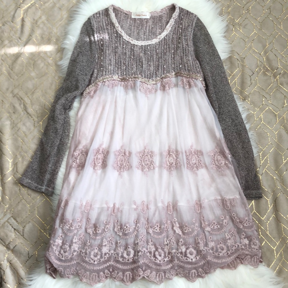 SIMPLY COUTURE • Pink blouse/sweater